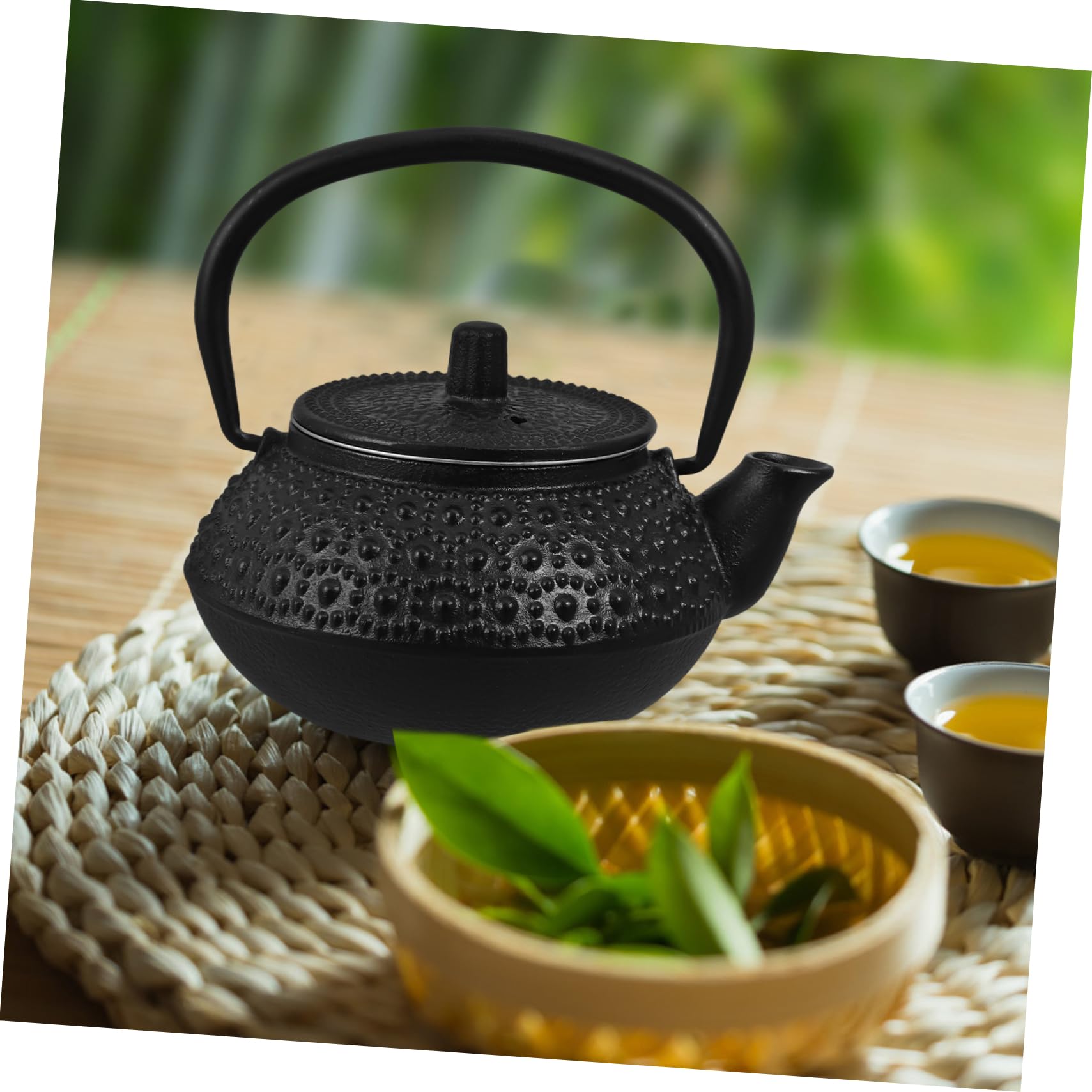 Ciieeo Tetera De Hierro Hogar Tetera Con Infusor Para Té Suelto Estufa Pequeña Para Infusiones De Té