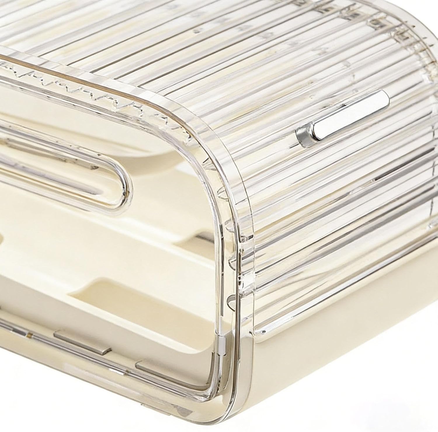 Sliding Automatic Roller, 2 Tier Egg Dispenser, Attraction Rolling Tray, Countertop Fridge Organizer, Freezer Pantry Storage, Restaurant Farmhouse Bin, Camping Tool, Home Apartment Supply 12.6 Inches