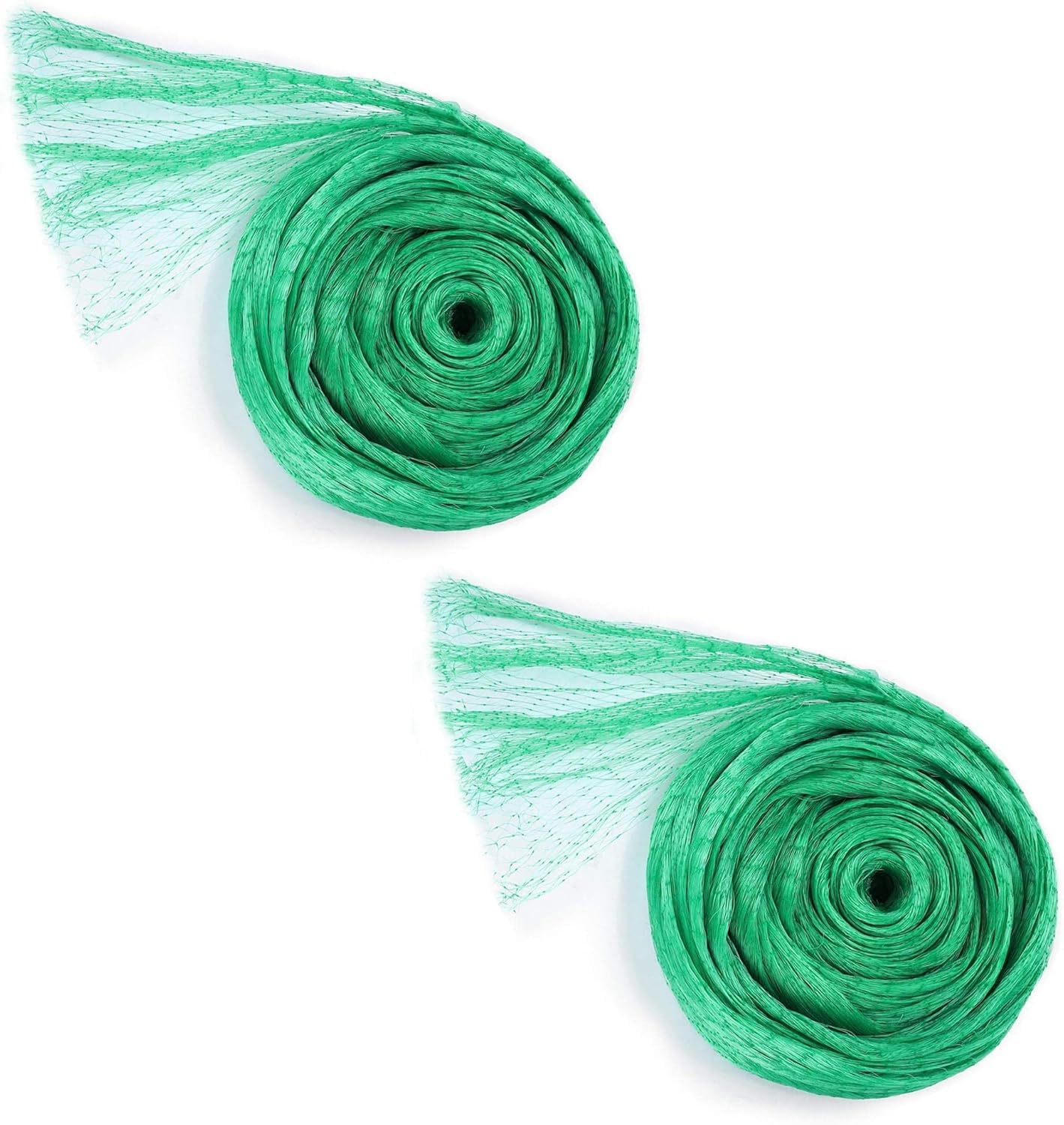 Garden Netting 2 Pack (2m x 4m Each) – Green Fine Mesh Nylon Garden Net, Anti Bird Netting for Vegetable Patches, Raised Beds, Plants & Fruit Trees, Pond Cover, Cat Deterrent, UV Resistant