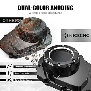Amazon.com: NICECNC Transparent Cam Cover Camshaft Cover