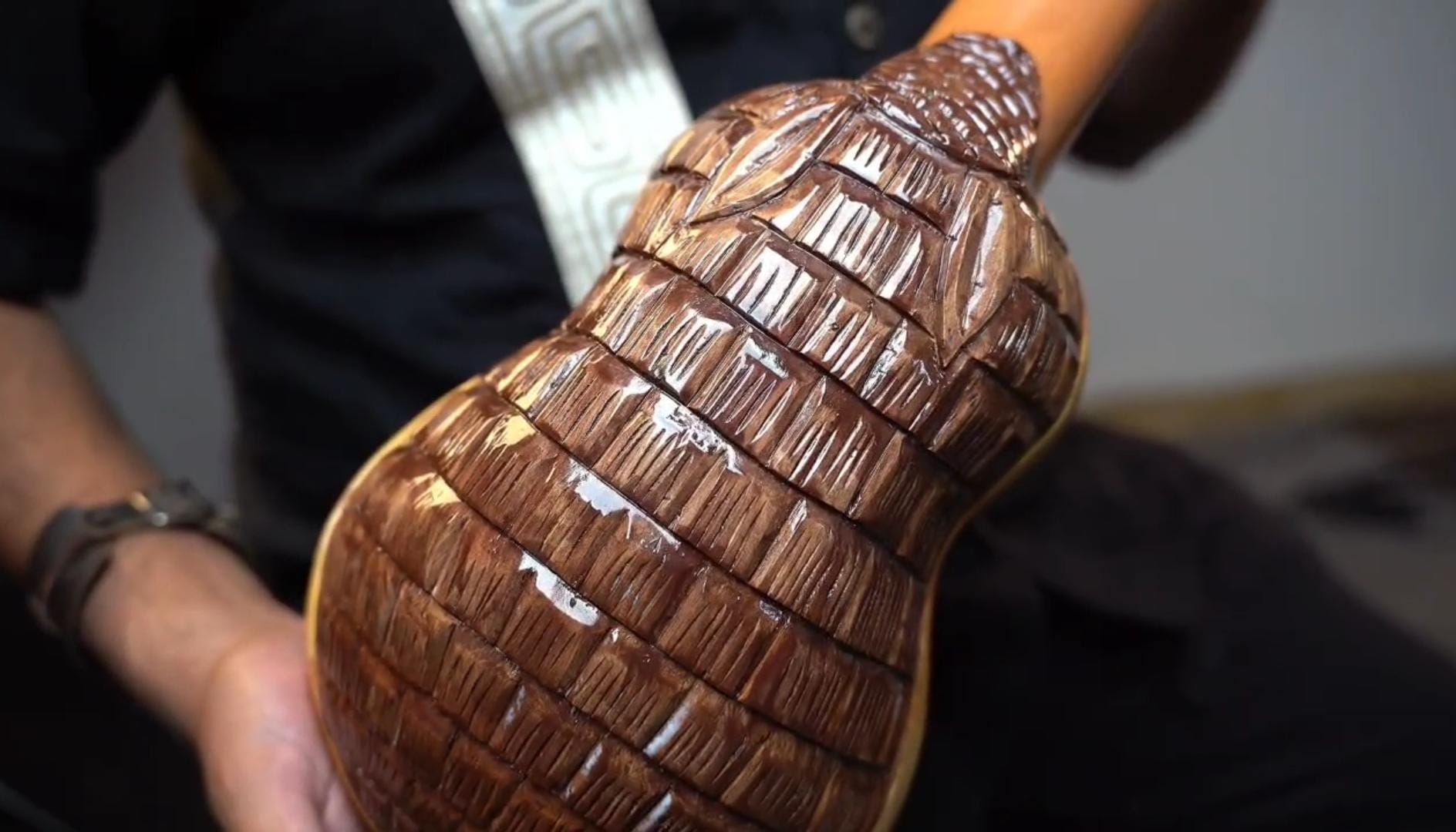 Amazon.com: Ukulele, Charango 10 Strings Guitar, Hand Rubbed