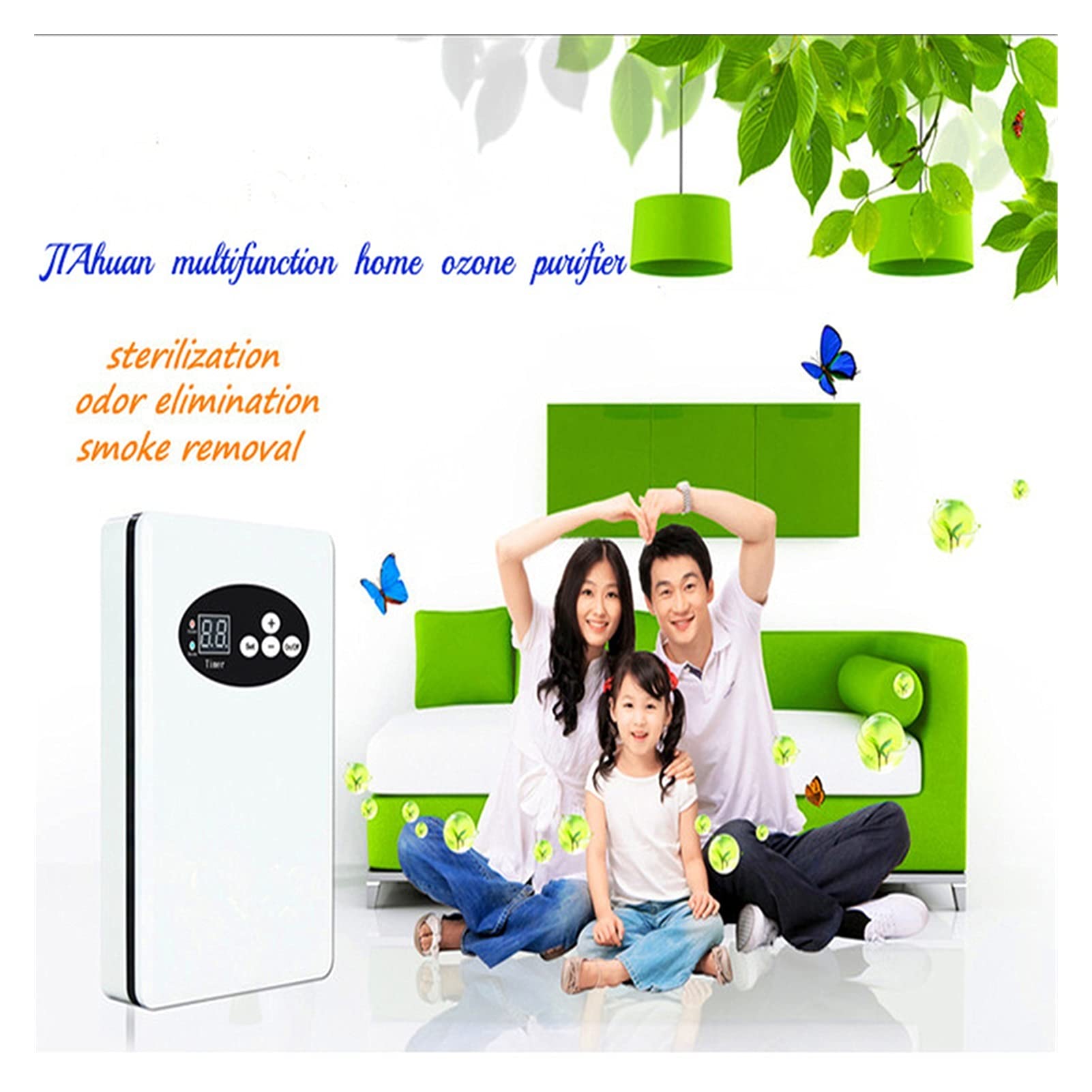 Ozono Sauna Generador Ozono Ozonator Temporizador de Ruedas Purificadores de Aire Agua Aérea O3 Ozonizer for Home Steam Sauna SPA