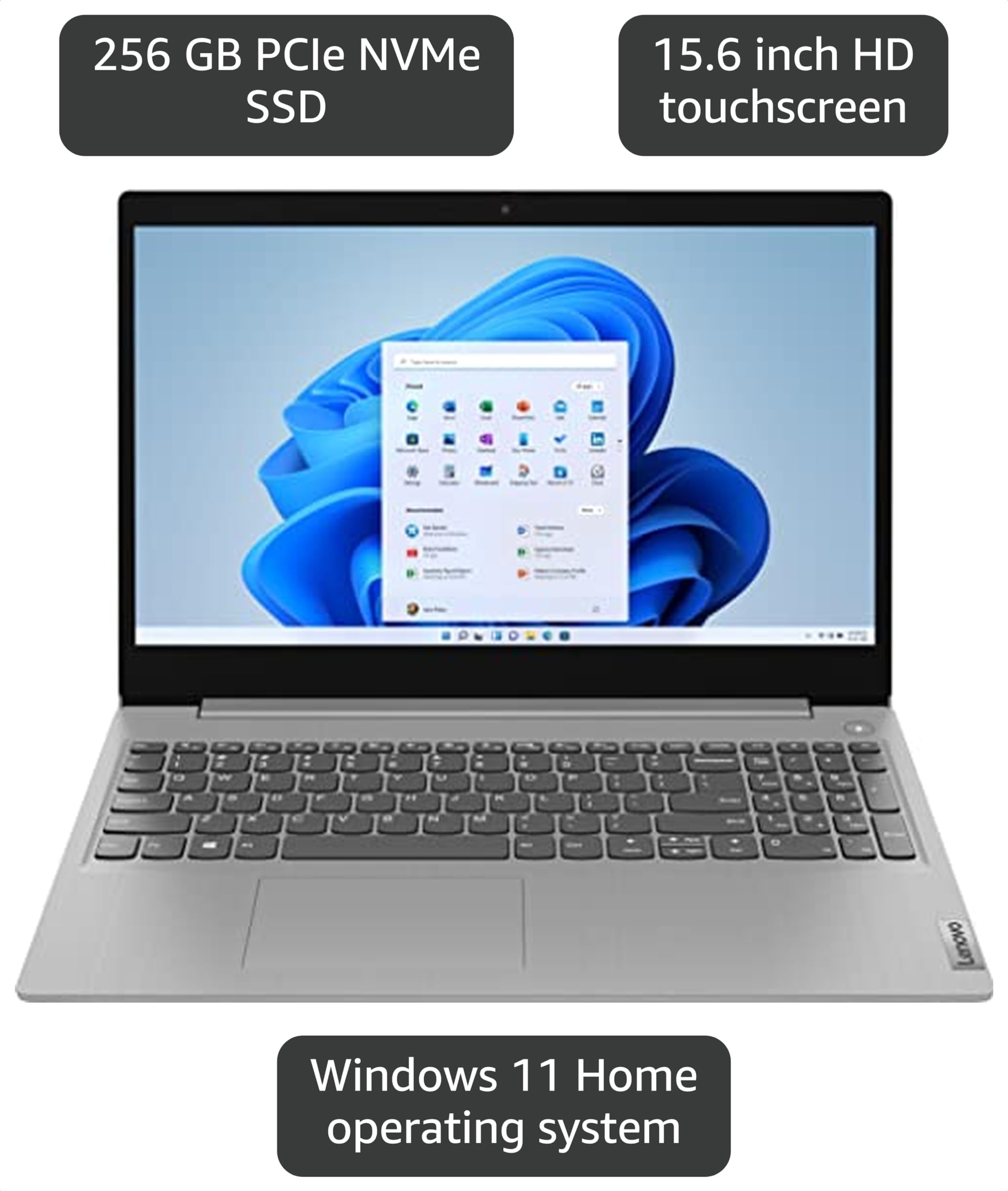 Amazon.com: Lenovo 2022 Ideapad 3 Laptop, 15.6