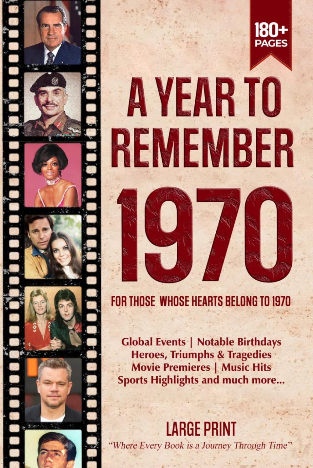 A Year To Remember 1970 History Book: A Nostalgic Tribute for the Radio Babies with Heartfelt Memories of 1970 – An Ideal Gift for Birthdays, Anniversaries, and Special Occasions
