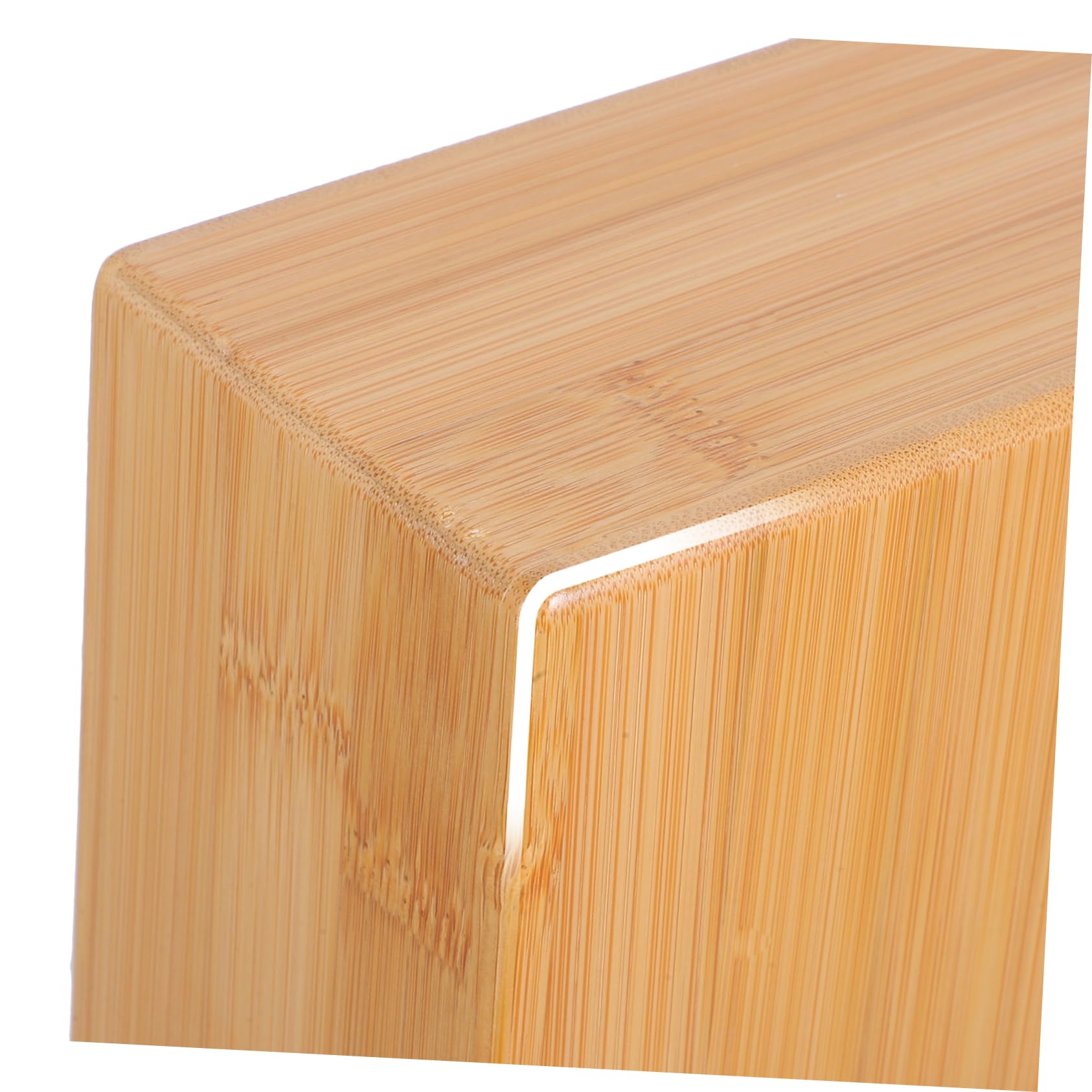 Ladrillo de Yoga de Bambú Natural para Entrenamiento en Casa, Bloque Seguro y Fácil de Limpiar, Accesorio Esencial para Ejercicios de Yoga y Fitness