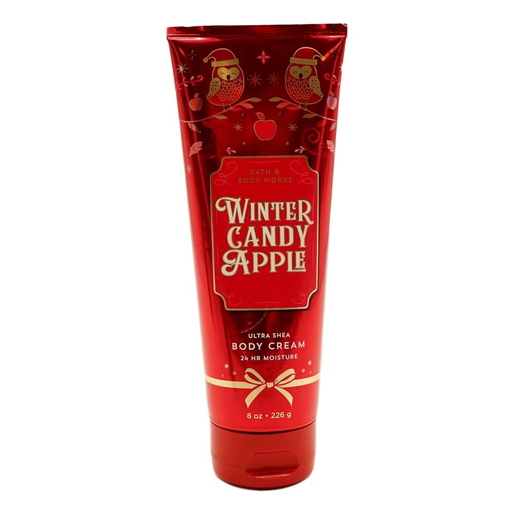 ⑥バスアンドボディワークスWINTER CANDY APPLEボディクリーム3本 Amazon.com : Bath & Body Works WINTER CANDY APPLE 3-piece