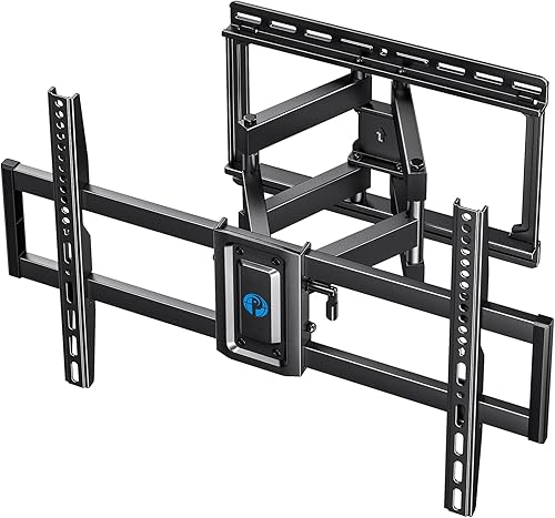 Miniatura 8 de Pipishell PILF3 - Soporte de pared para TV de movimiento completo para televisores planos/curvos de 37 a 75 pulgadas de hasta 100 libras, soporte de