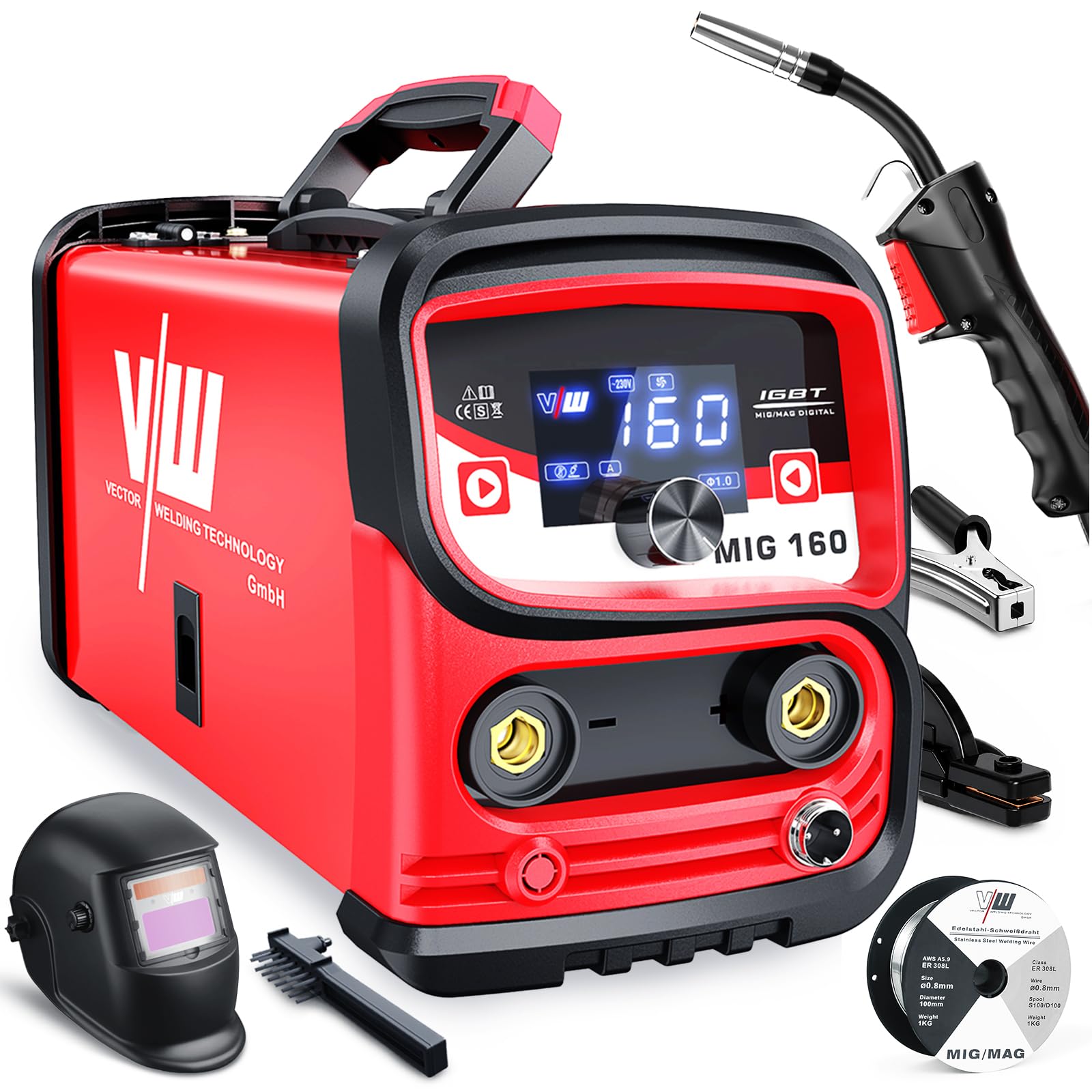 VECTOR WELDING MIG Schweißgerät 160D