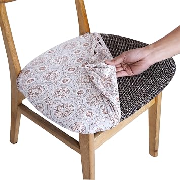 Dining Chair Covers Kitchen Cover Parsons SlipcoverProtectors for Room Stretch Chairs Cover Set of 4 D