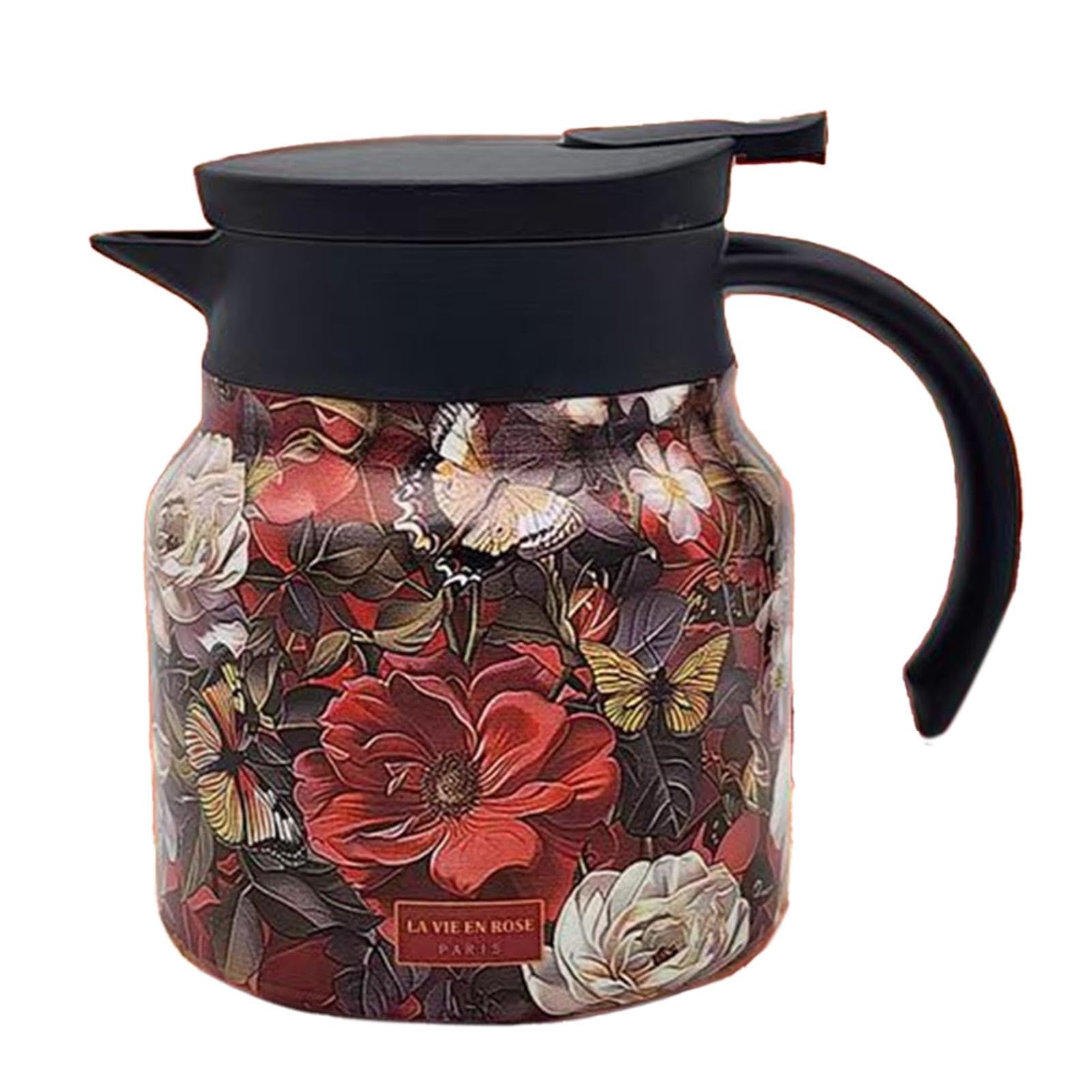 Termo de café de gran capacidad en acero inoxidable para bebidas calientes