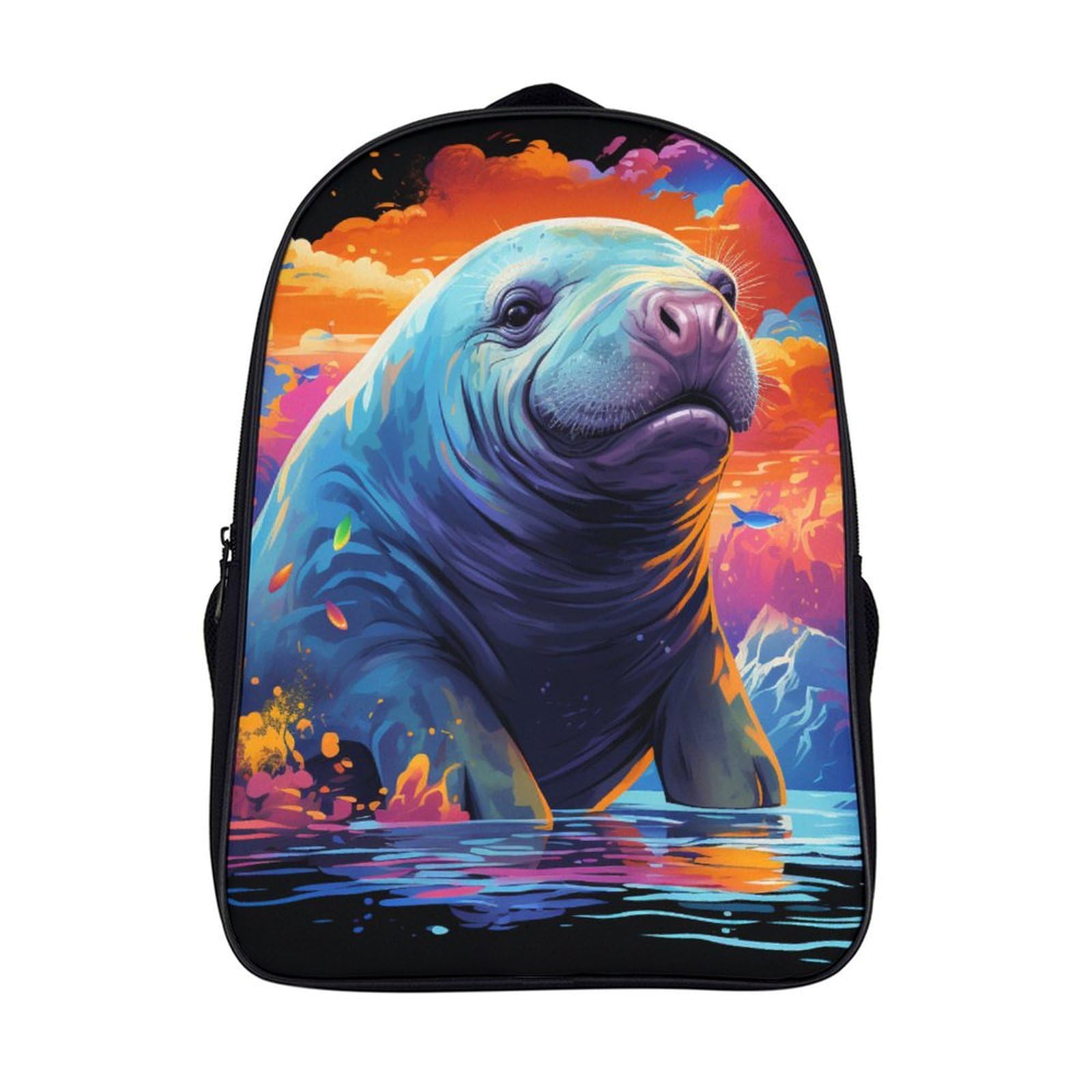 Mochila infantil impermeable Manatees de primaria que soluciona la falta de espacio escolar 7