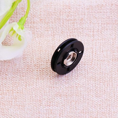 Miniatura 5 de SEWACC Kit de cuero de 20 piezas de botones de cuero a presión para remaches de cuero, cierre de monedero, botones de punto, botones de ropa,