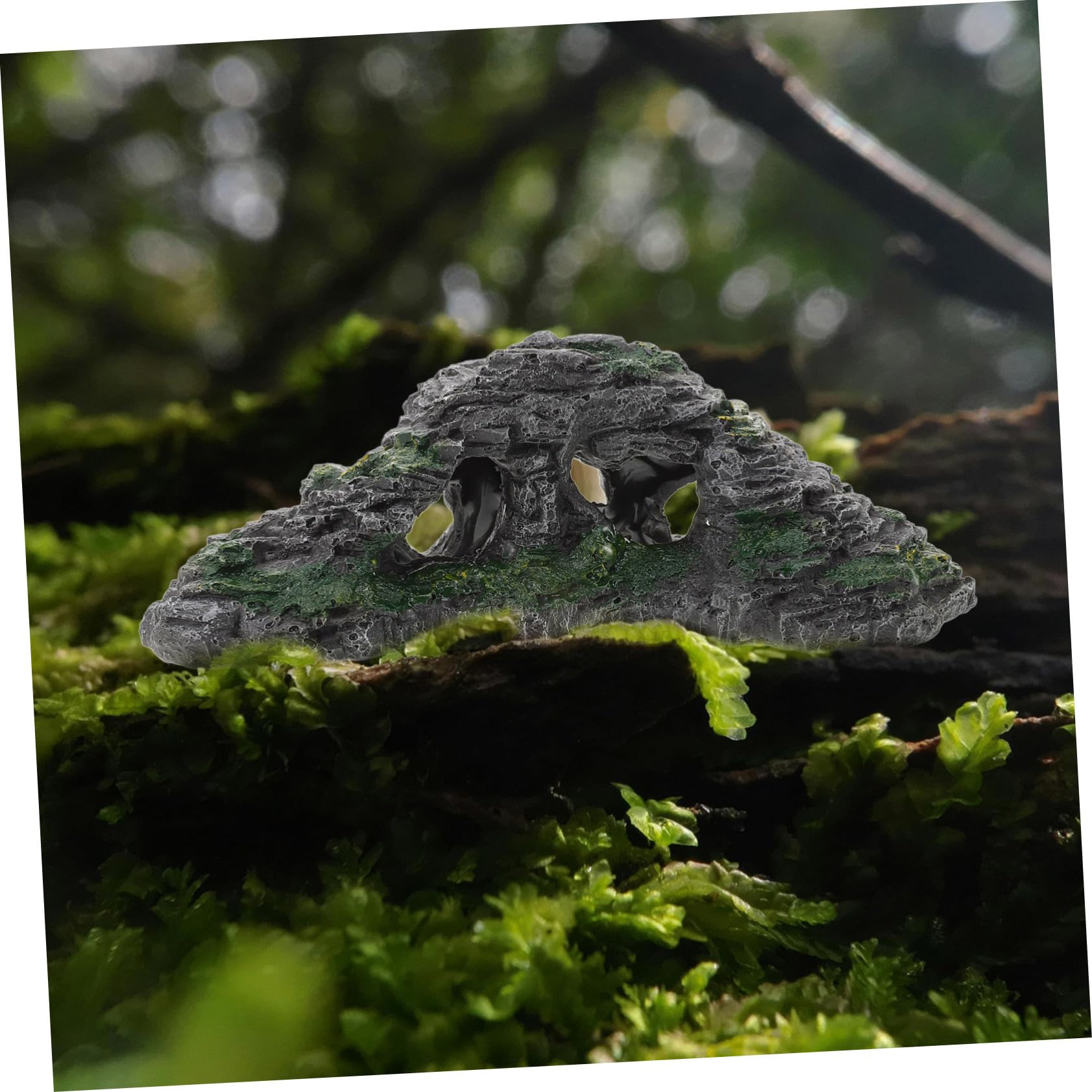 VANZACK 4pezzi Piattaforma di Basking per Tartarughe Decorativa di Roccia per Acquari e Terrari Accessori per Rettili e Piccoli Animali Facile da Installare e Ottimo per Esercizio