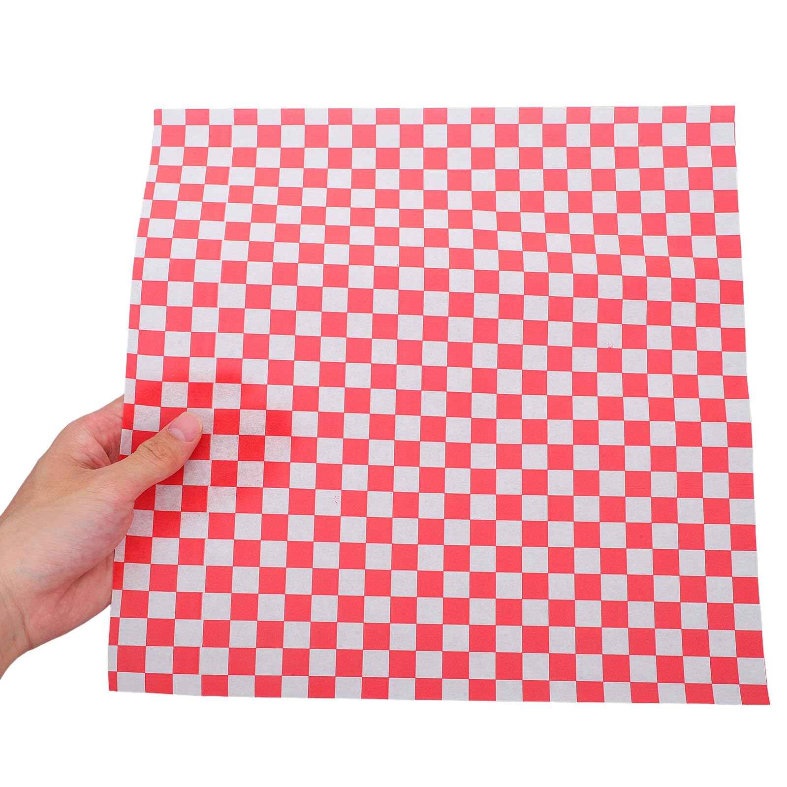 Carta da Forno Antiaderente Quadrata 30X30 CM Fogli Oleati per Alimenti 500 Pezzi Resistente al Calore per Pizza Hamburger e Panini per Cucina Picnic e Feste