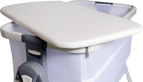 Miniatura 9 de Venice Child California Dreaming - Moisés para cuna con funda de viaje, sábana de cuna de bambú, colchón de algodón comprimido de bambú extraíble,