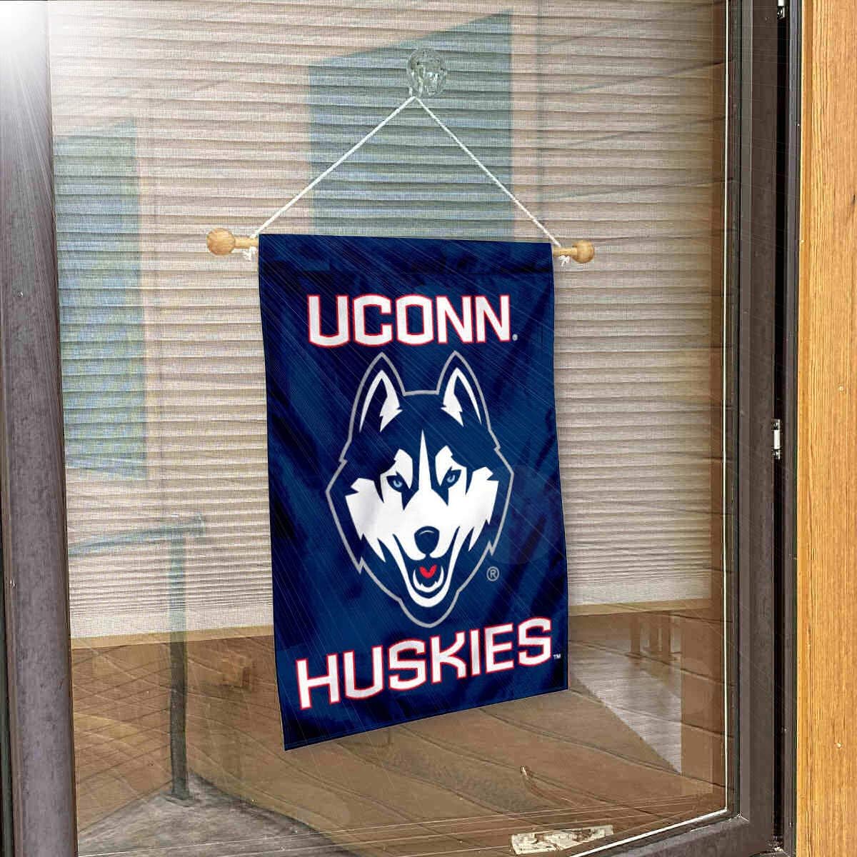 Connecticut Huskies Banner for Windows Doors and Walls