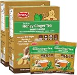 (40 Sacs) Pocas Thé au miel Ginger instantané avec citron 18g/0,63oz (Gingembre au miel avec citron)