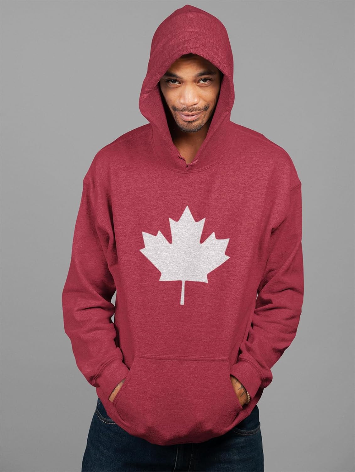 Canada Pride Canadian Flag Maple Leaf Adult Hoodie