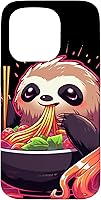 Vista 14 de Sloth Eating Ramen Japanese Noodles Soup Kawaii Case for iPhone 16