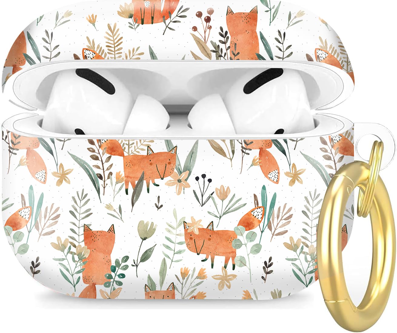 Compatible with Airpod Pro 2nd/1st Generation,Full Protection Cover for Women,Accessories Hard Case Portable & Shockproof for Airpod Pro 2nd Charging