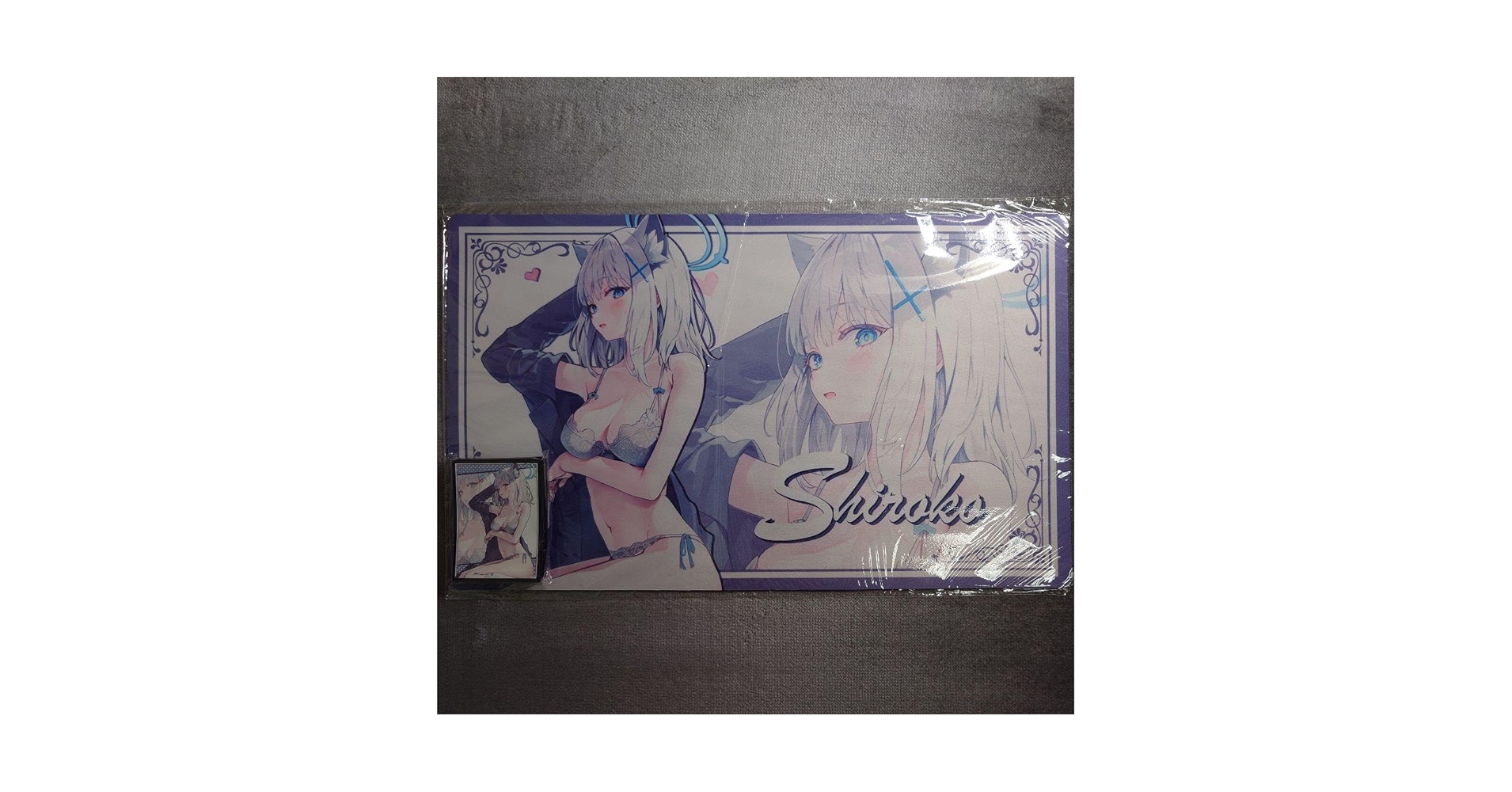 α1 ブルアカ ランジェリー&脱ぎかけ 砂狼シロコ スリーブ&プレイマット Amazon.co.jp: α1 ブルアカ 脱ぎかけ&下着 砂狼シロコ スリーブ
