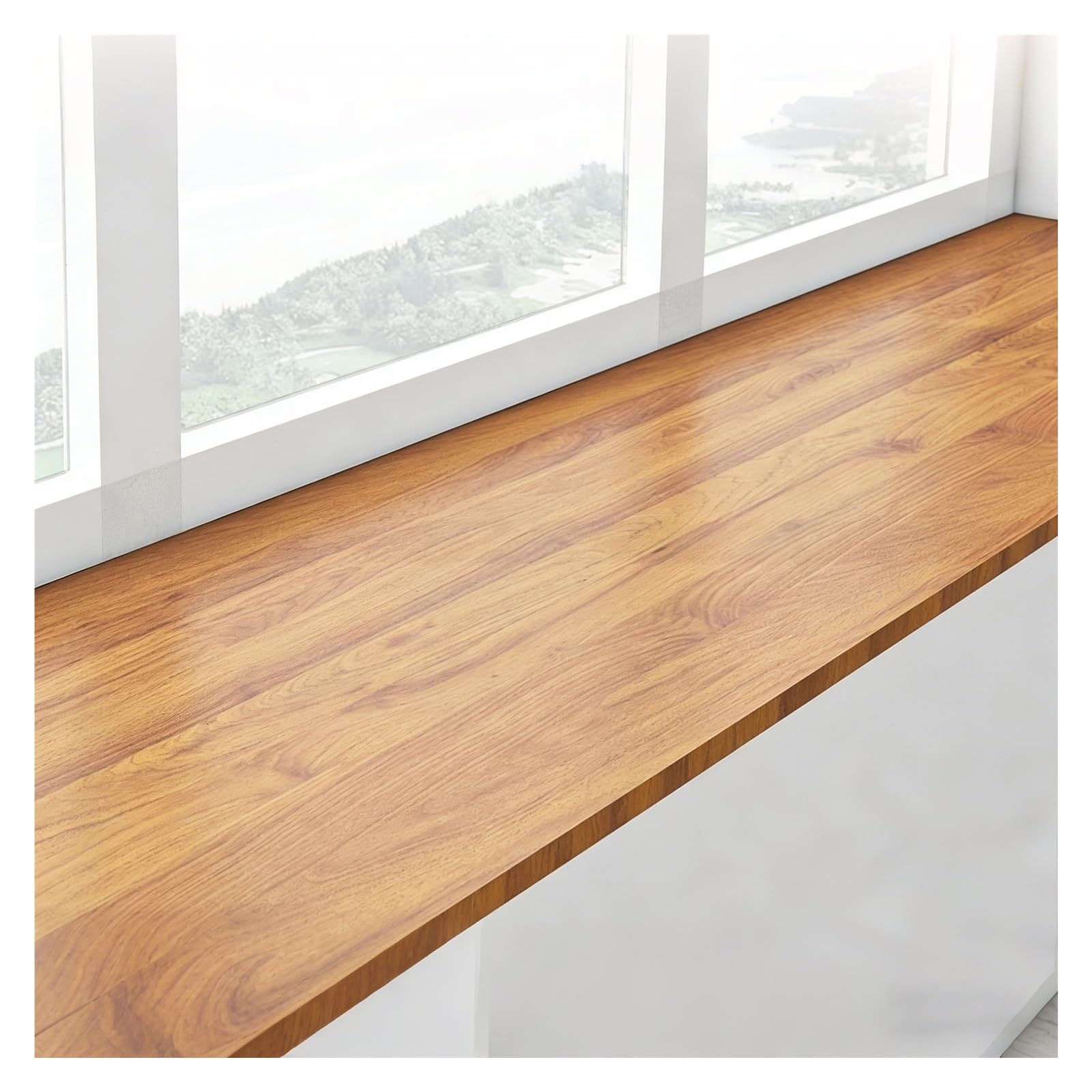 Tapis rebord fenêtre PVC autocollant contre humidité et taches