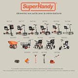 SuperHandy Batterie Li-ION Rechargeable, 48 V 2 Ah, 88,8 Wh - 2
