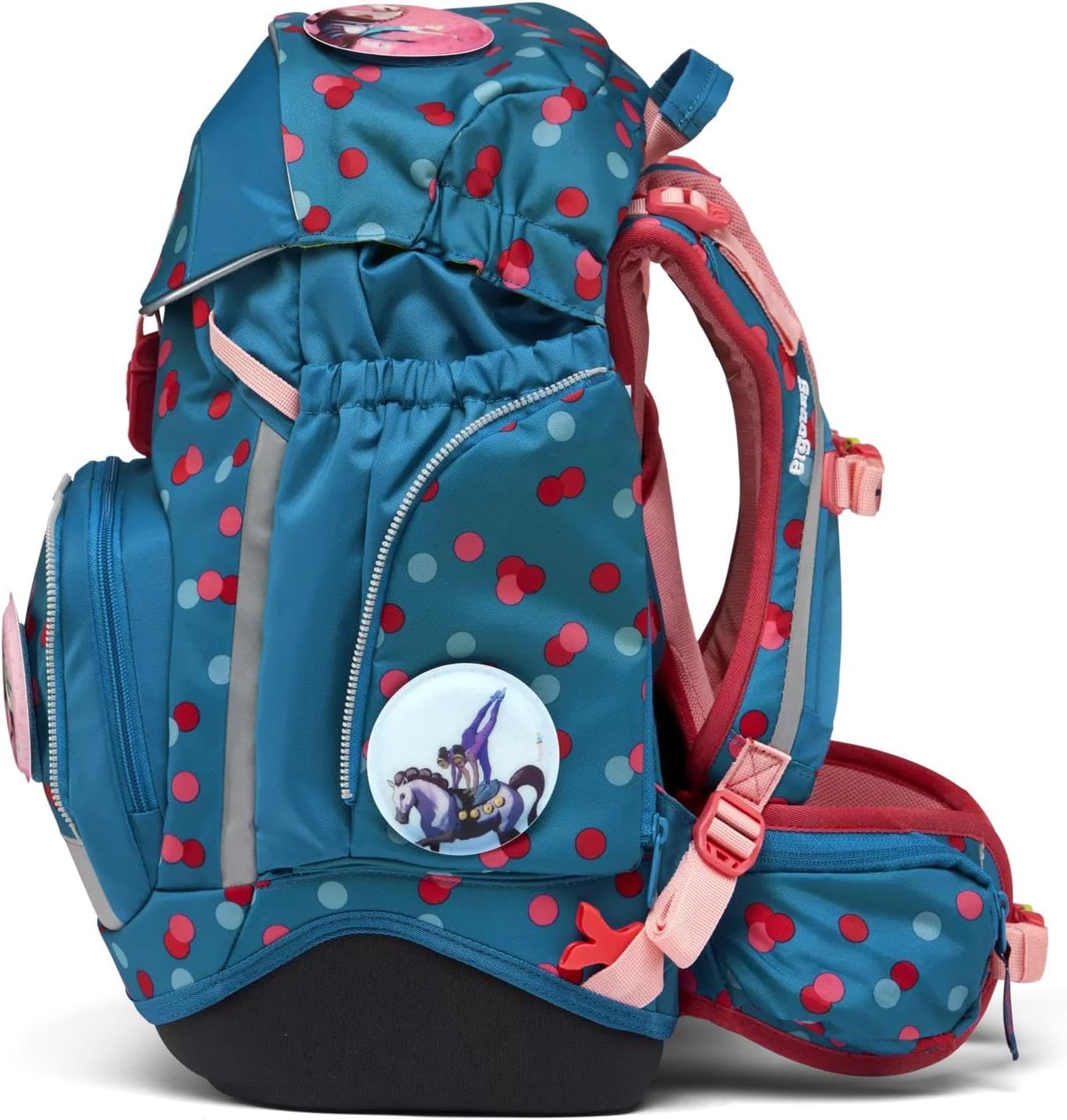 ergobag Schulranzen-Set Pack Set | Ergonomischer Schulrucksack, flexibles 6-teiliges Set für die 1. Klasse Grundschule, geeignet für Mädchen und Jungen