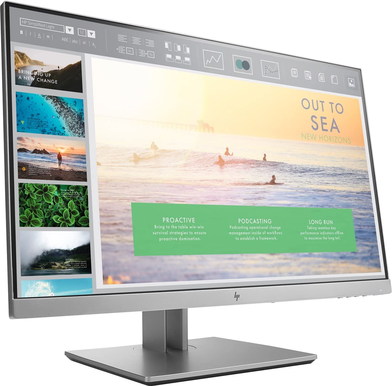 HP EliteDisplay E233 23-Inch Monitor (Renewed)