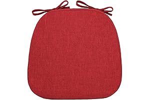 Non-Slip Chair Pads with Ties to Secure Comfort