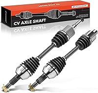 A-Premium Front CV Axle Shaft Pair for Chevy Equinox & GMC Terrain 2010-2016 2.4L - Driver & Passenger Side Replacement