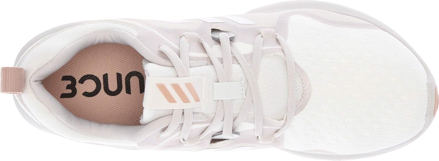 adidas Women's Edgebounce Mid Running Shoe 5.5 White/Grey/Ash Pearl
