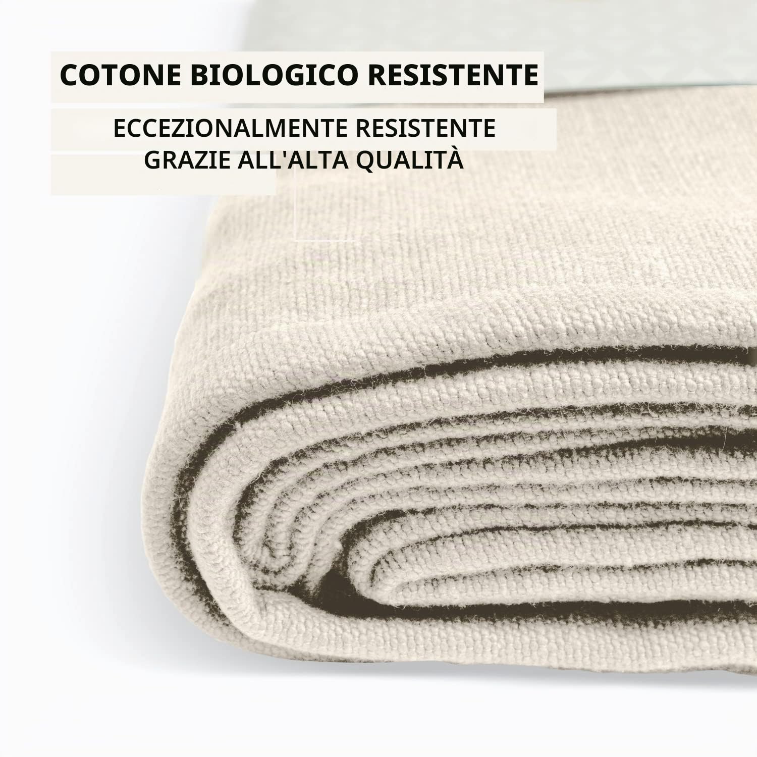 LOTUSCRAFTS Coperta yoga in cotone biologico, resistente e durevole, coperta da meditazione, coperta yoga, 200 x 150 cm