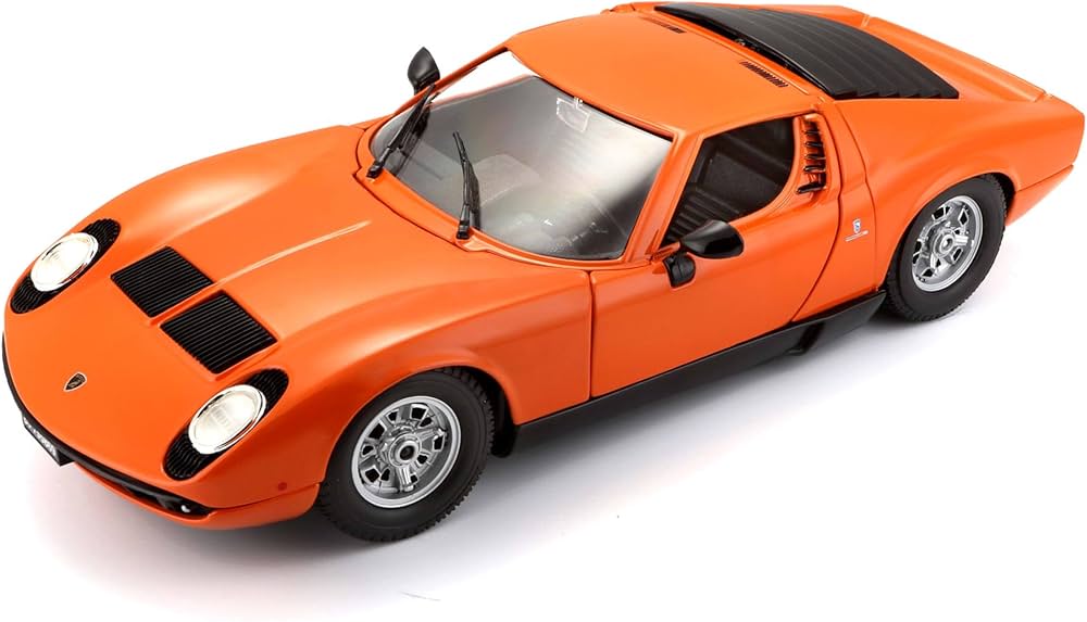Buy Bburago Lambor Miura 1968 (Orange) Online at Low Prices in