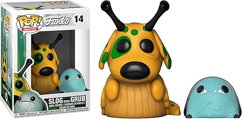 Miniatura 5 de Slog with Grub Fun ko P o p ! Monsters - Figura de vinilo con 1 protector gráfico compatible con 'ToysDiva' (014-31690 - B)