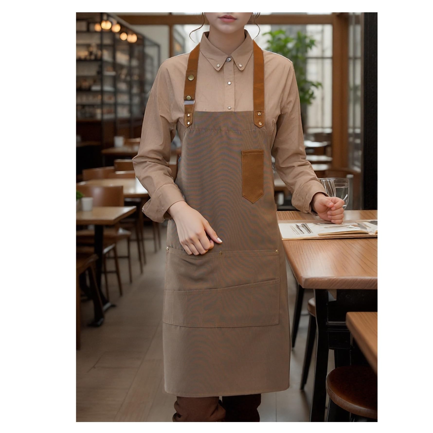 2 Stück Unisex-Küchen-Kochschürze, Arbeitskleidung Für Kochen