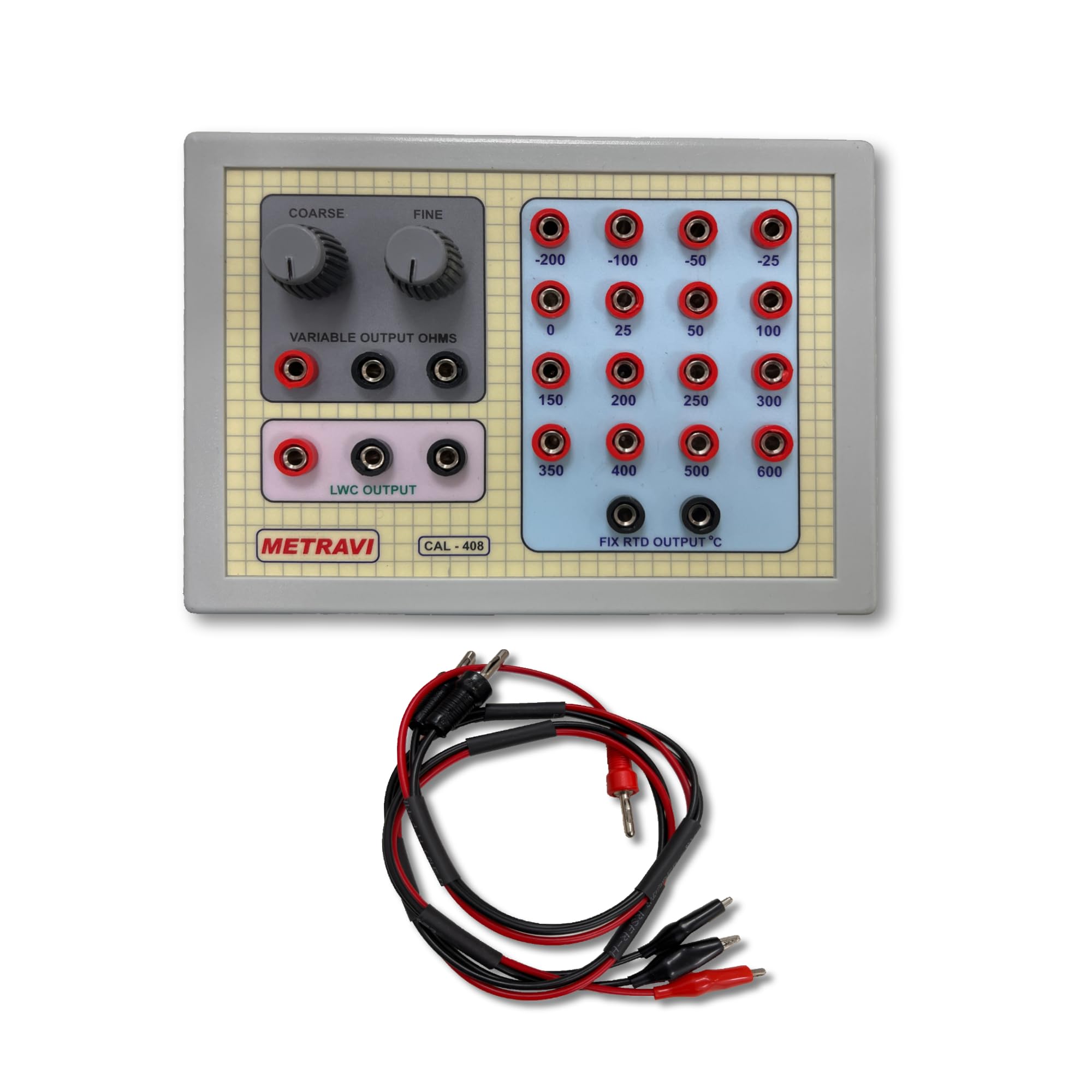 Metravi CAL-408 Bench-type RTD Calibrator for -200°C to 600°C-picture-18
