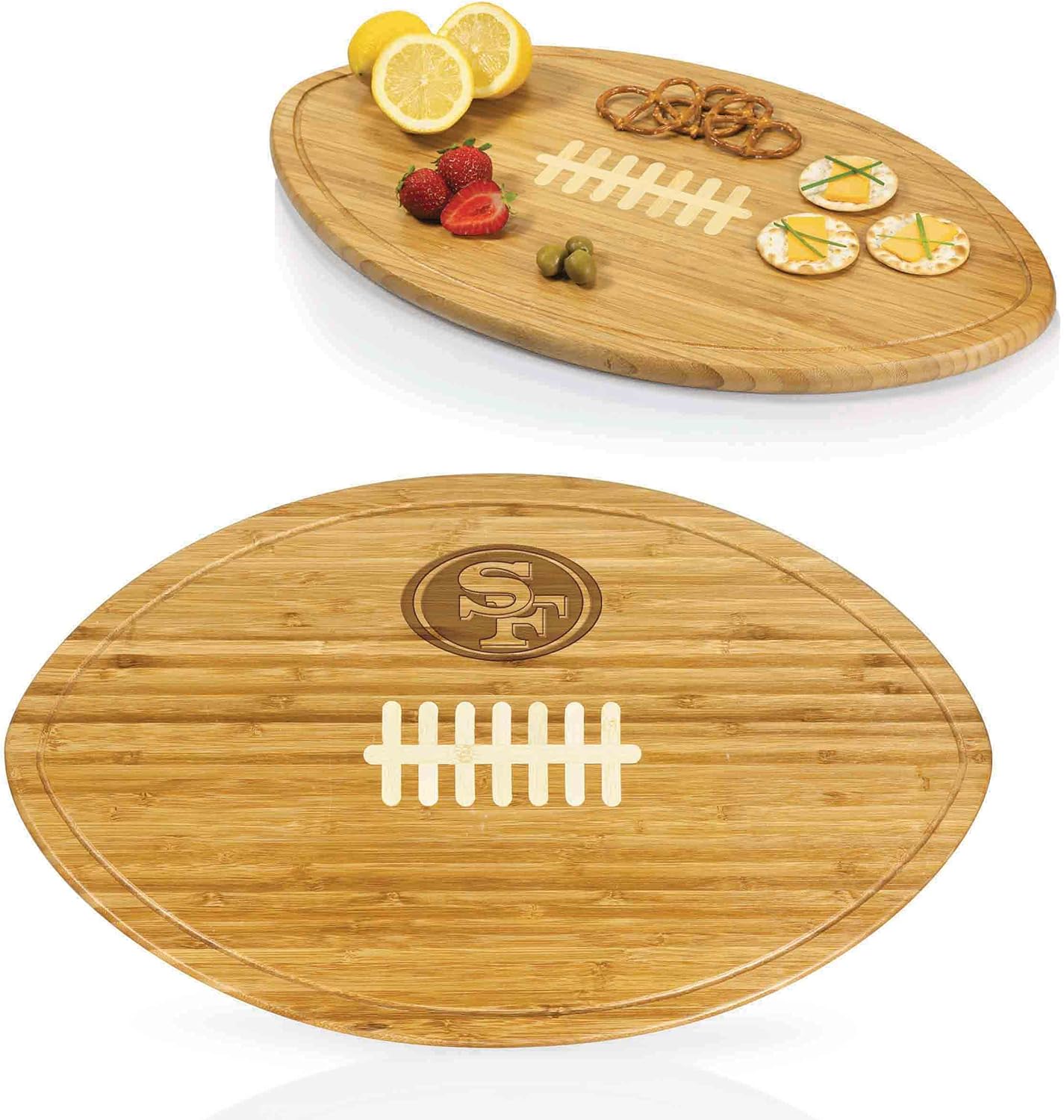 PICNIC TIME NFL Kickoff Football Cheese Board