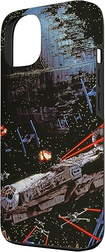 Miniatura 2 de iPhone 13 Star Wars El regreso de la estrella de la muerte Jedi II Battle Black Case