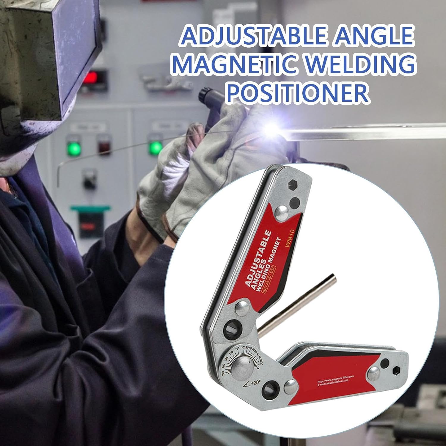Magnetic Welding Jig - Positioning Fixing | Welding Support Magnet - Holding Accessories Metalwork Marking Construction Workshop Garage Fabrication Maintenance Repair Assembly Tool Equipment