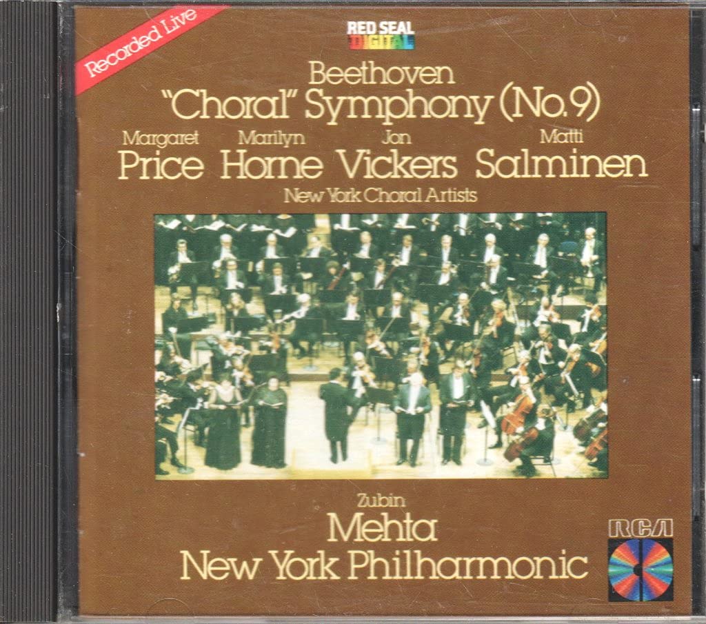 Symphony 9 " Choral " [Audio CD] Beethoven and Mehta