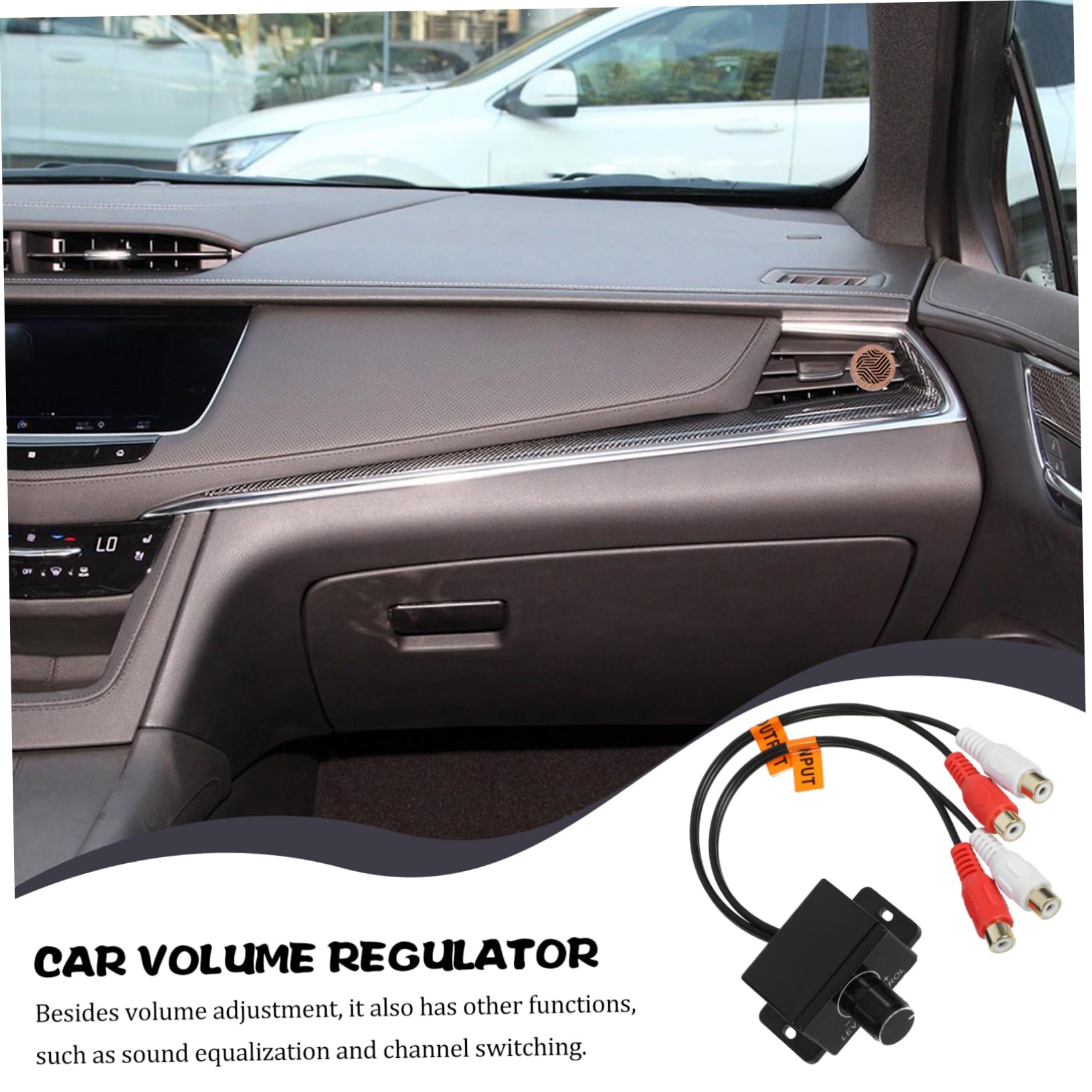 SOESFOUFU Universal Car Amplifier Inline Volume Control Knob Potentiometer Knobs for Volume Control