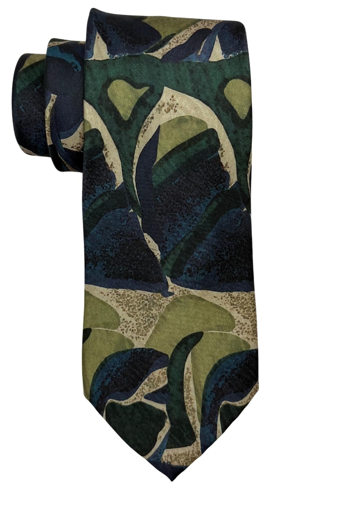 the tie hub Paints Theme Silk Necktie For Men-picture-43