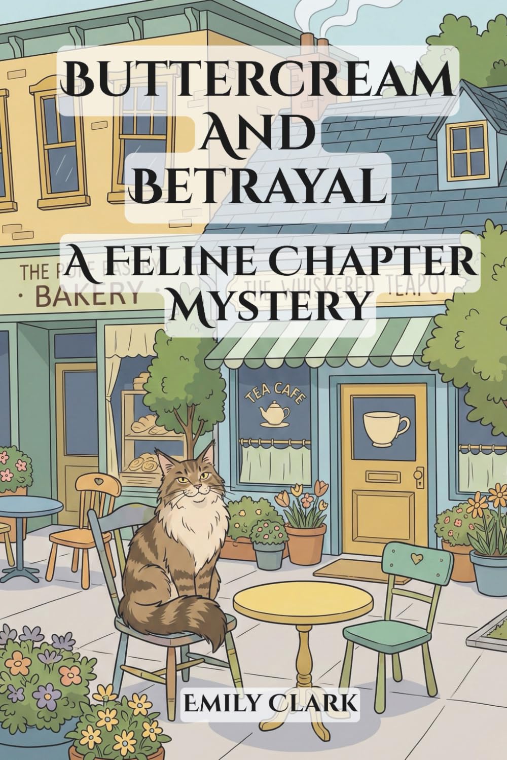 Buttercream and Betrayal: A Feline Chapter Mystery (Cafe Cozy Murder Mysteries)