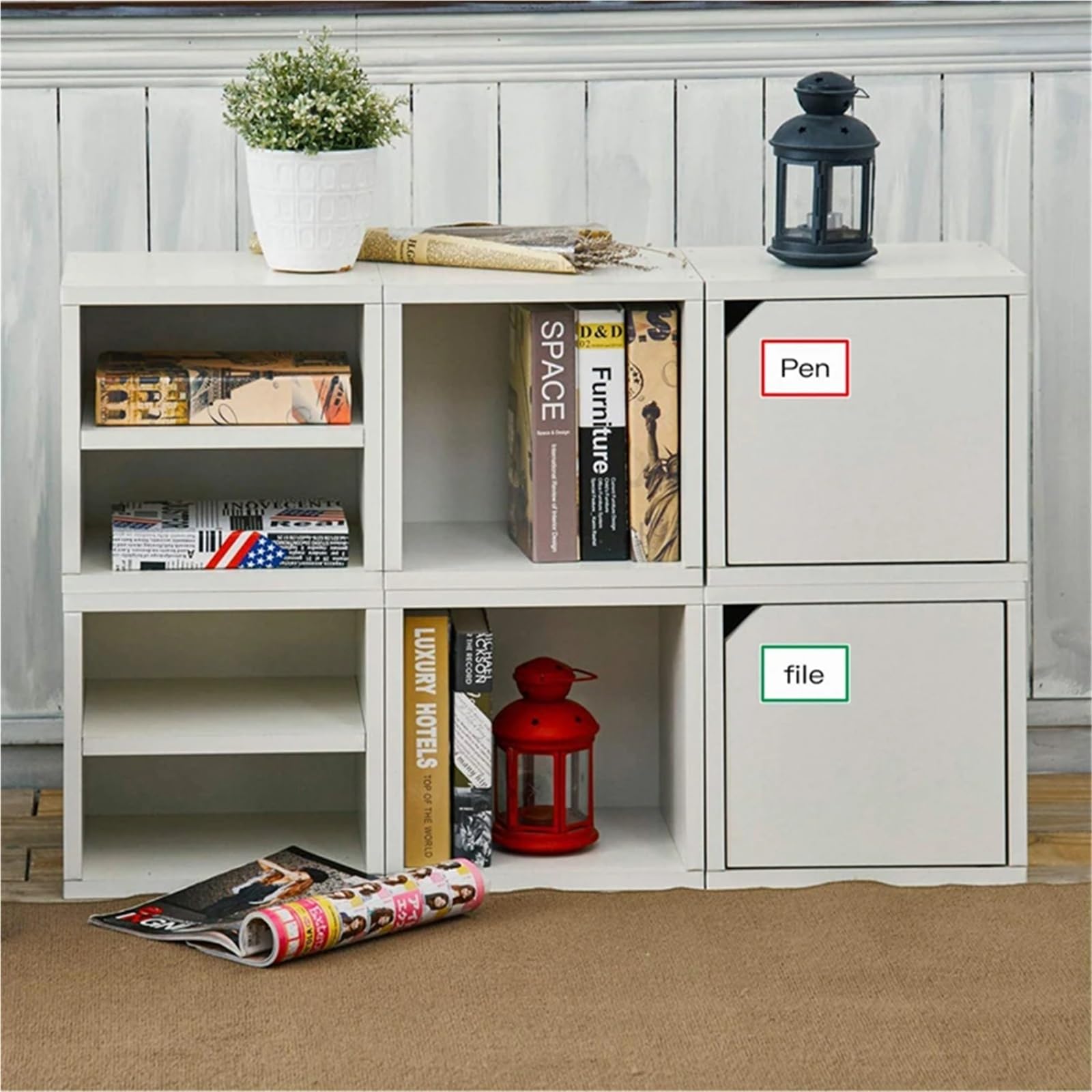 Inventar-Etiketten, bunt, einfarbig, Namensaufkleber, zum Aufkleben für Kinder, Wand, Schreibtisch für Schule, Lehrer, Angebot zur Aufbewahrung, Organisieren, Basteln, 1200 Stück