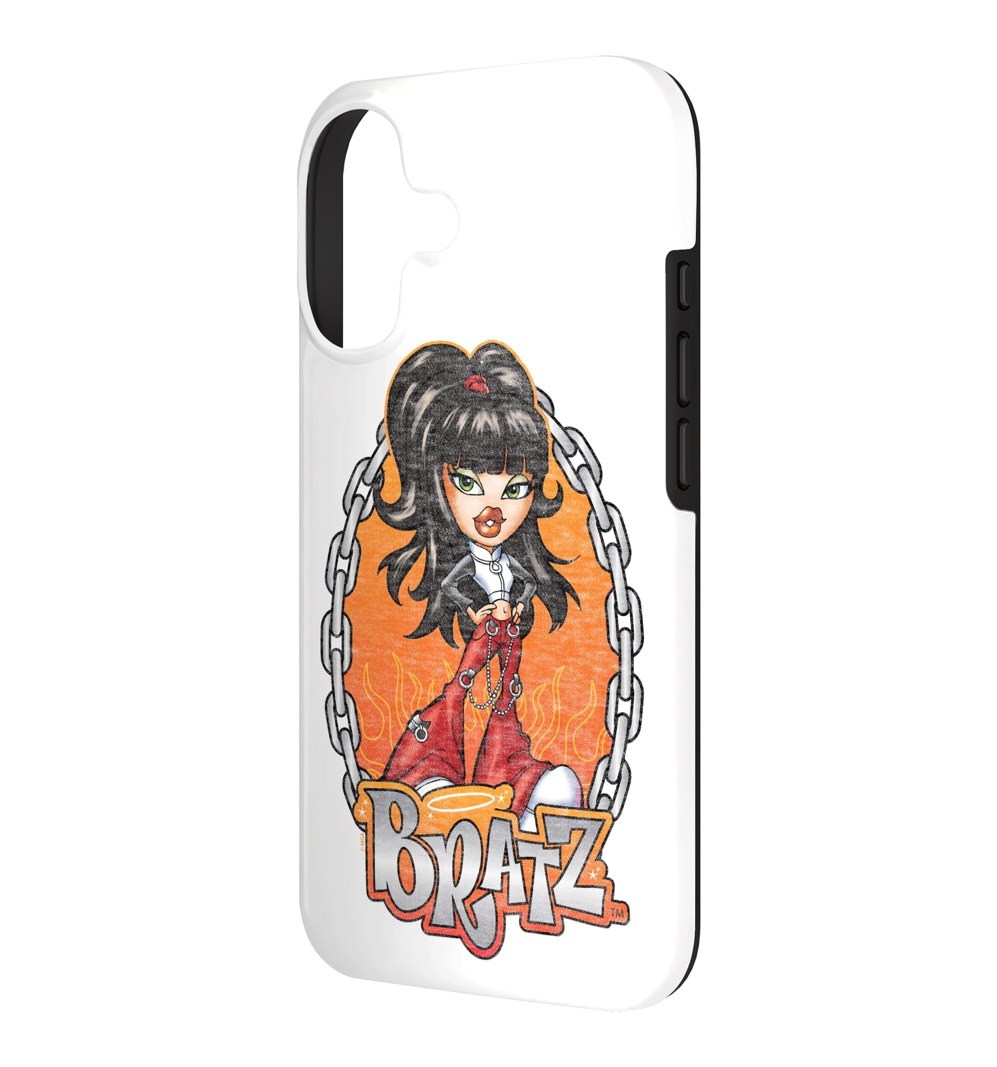 Amazon.com: Bratz - Jade Chain and Flames Case for iPhone 17