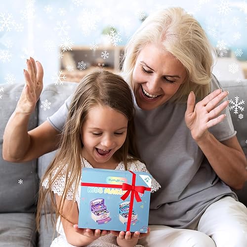 Miniatura 7 de PERRYHOME Kit de maquillaje para niños, 35 unidades, de cosméticos reales lavables, seguro y no tóxico, juego de maquillaje para niñas pequeñas,