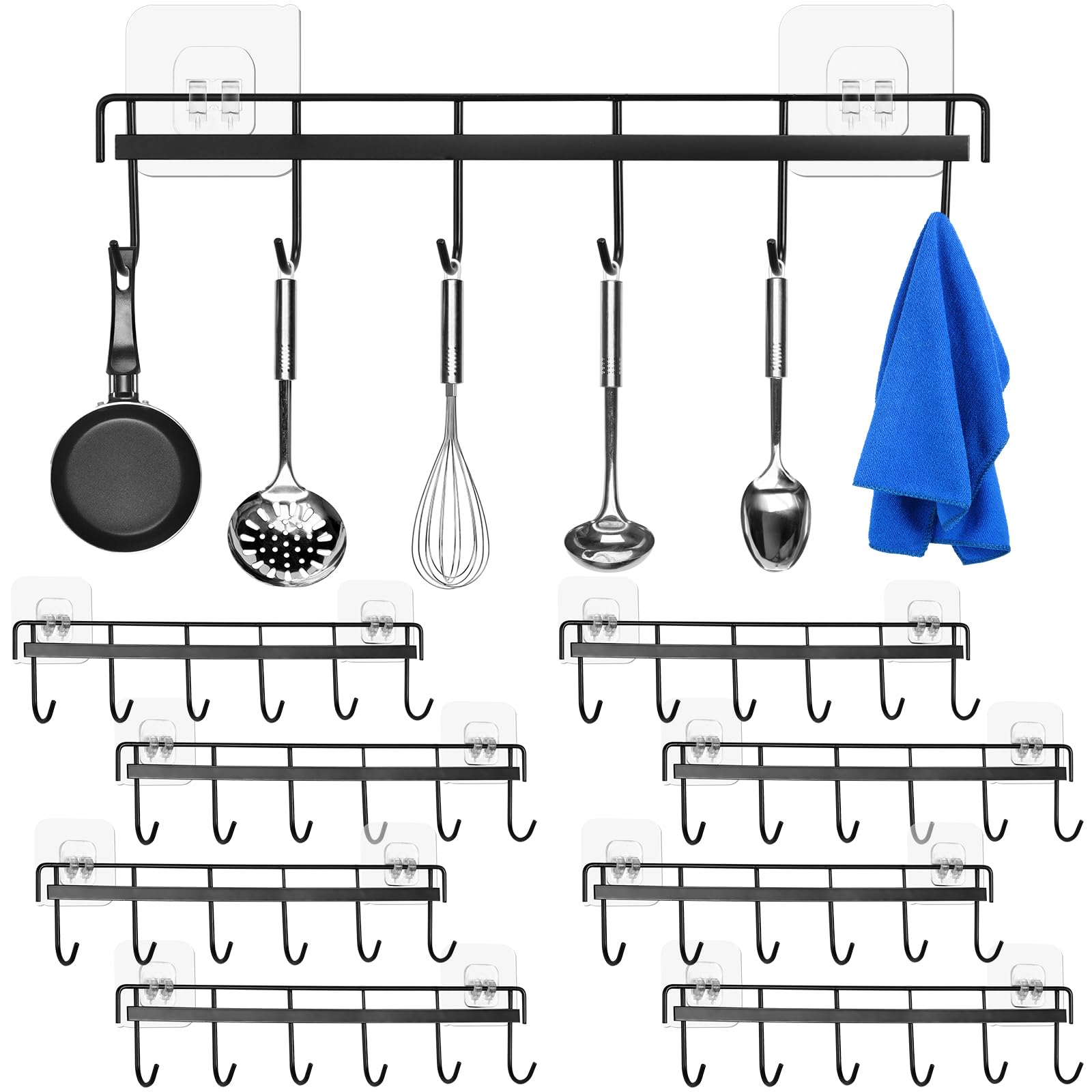 Kitchen Utensil Hanger Rack 