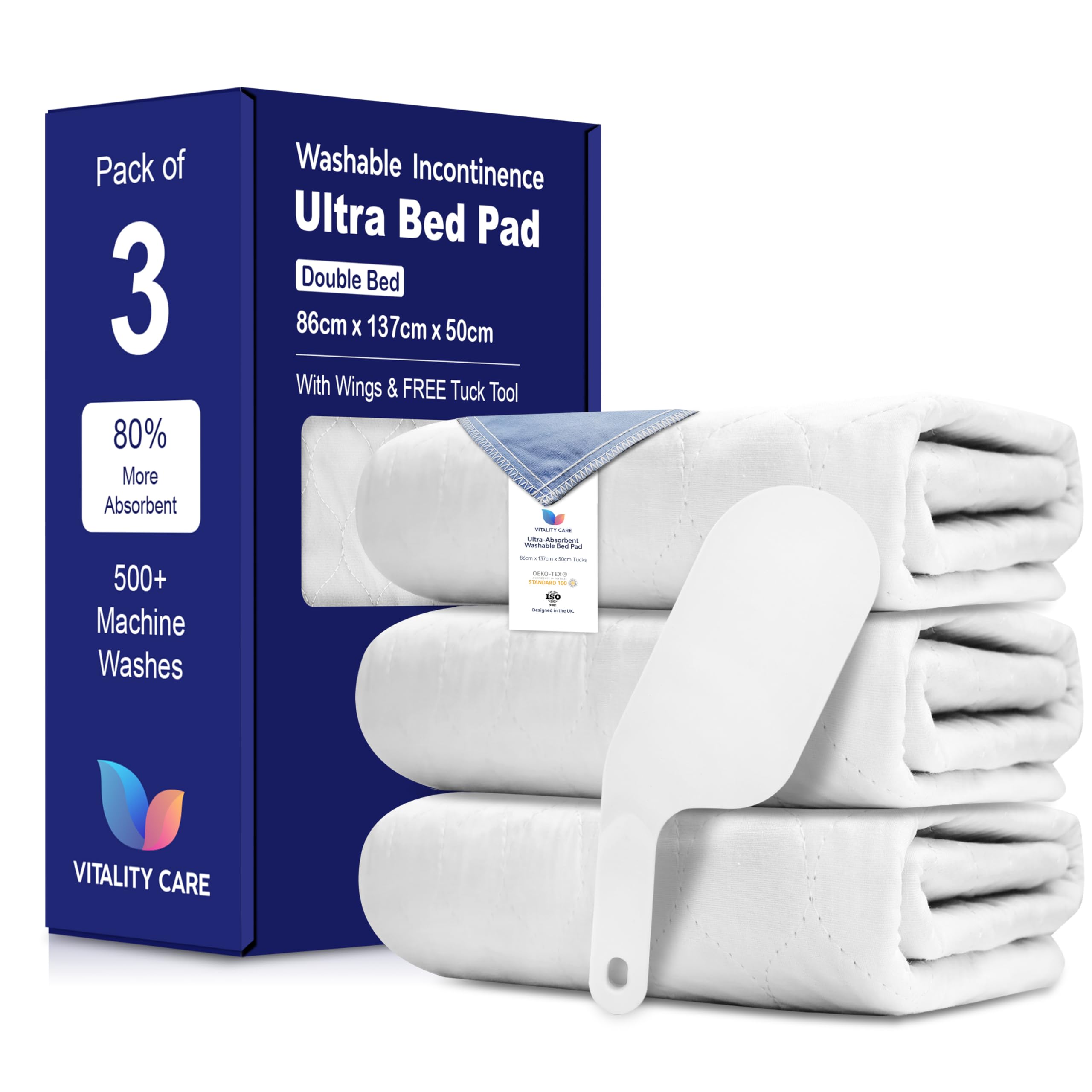 Premium Waterproof Mattress Protector 86x137cm