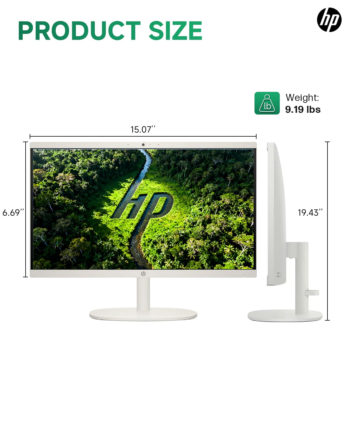 HP All in One Desktop Computer for Home, Intel Celeron J4025, 21.5 inch FHD Anti-Glare, Wi-Fi 6, 16 GB DDR4, 512 GB SSD, Compact All-in-One PC, Wired KB & Mouse, Windows 11 Pro